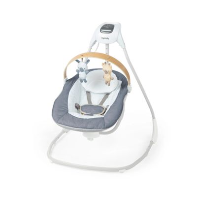 Ljuljaška za bebe Ingenuity Simply comfort decor Chambray
