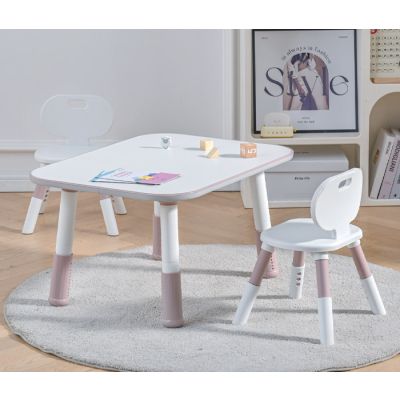 Bbo dječiji sto i stolice 8832W+33C-PINK