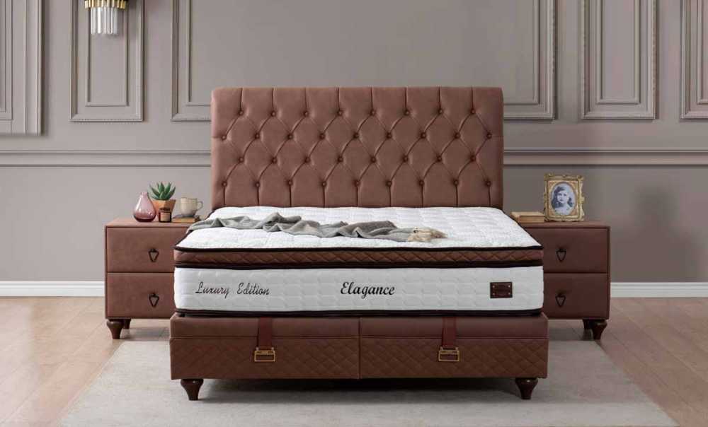 Krevet ELEGANCE Braon