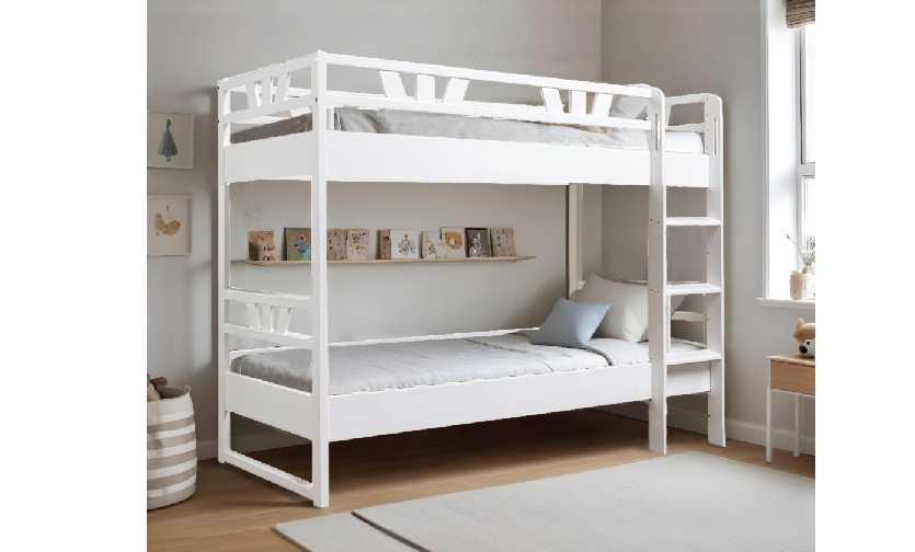 Spratni krevet LENKA Bijela